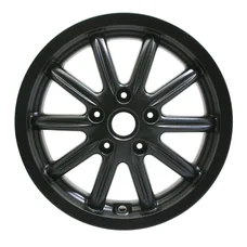 JANTE/ROUE AVANT 3.00 X 12" GAUCHE OU DROITE NOIR ORIGINE PIAGGIO 300-500 MP3 2010>, 400 MP3 2008>/GILERA 500 FUOCO 2007>  -649372-