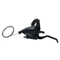 LEVIER/MANETTE VTT PATIN SHIMANO STEF500 GAUCHE 3V. NOIR V-BRAKE 2 DOIGTS