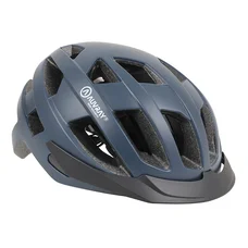 CASQUE VELO ADULTE AUVRAY PROTECT URBAIN BLEU IN-MOLD TAILLE M (54-58cm) REGLAGE MOLETTE (OFFRE SPECIALE)