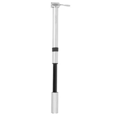 POMPE MINI ROUTE ZEFAL ROAD MINI ALU ARGENT  8BARS L230mm VP/VS 117g  POUR PNEU SECTION 25 à 32mm AVEC CLIPS FIXATION