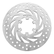 REAR BRAKE DISC  "PIAGGIO GENUINE PART" 50 GILERA SMT, RCR 2011>/APRILIA 50 SX, RX 2011>, 50-125 RS4 2011> ARRIERE (Ø218 - 6 HOLES)  -866115-