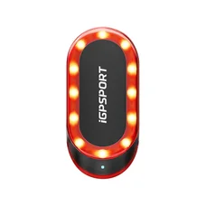 RADAR DE VEHICULE ET ECLAIRAGE VELO ARRIERE USB (VISIBLE A 1.2KM) 8 MODES D'ECLAIRAGE INTELLIGENT IGPSPORT SRMINI - CONNEXION DIRECTE AU BSC300 / IGS630 / IGS800