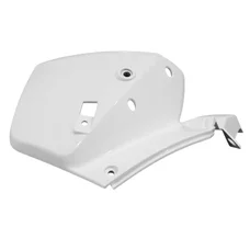 SIDE COVER (ENGINE) FOR SCOOT  PEUGEOT 50 TKR, TREKKER 2007>-LEFT-GLOSS WHITE- SELECTION P2R