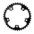 CHAINRING FOR ROAD BIKE-5 arms- 38T.Ø 110  -INNER- ALUMINIUM BLACK- 7075 TA ZEPHYR    (SHIMANO TYPE) 9/10Speed.
