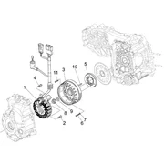 Volant magnetique