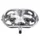 OPTIQUE SCOOT ADAPTABLE MBK 50 OVETTO 1997>2007 / YAMAHA 50 NEOS 1997>2007 (HOMOLOGUE CE) (LIVREE AVEC 2 AMPOULE BA20D) (OEM: 5AD-H4310-00-00)  -P2R-