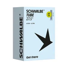 CHAMBRE A AIR VELO 27.5 x 1.50-2.35 SCHWALBE VALVE STANDARD TOUT ALU (AV21)