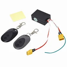 ALARME TROTTINETTE 36V / 48V CONNECTEUR XT60 INCLUS 2 TELECOMMANDES