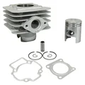 CYLINDRE SCOOT ADAPTABLE PIAGGIO 50 ZIP 2T, TYPHOON, LIBERTY 2T/ VESPA LX 2T /GILERA 50 STALKER, ICE/APRILIA 50 SR AIR  -P2R ALU NIKASIL-
