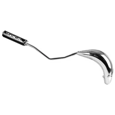 POT 50 A BOITE VOCA CROSS CHROMED POUR RIEJU 50 MRT (PASSAGE HAUT - SILENCIEUX ALU NOIR)