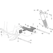 Suspension ar. - Bielle