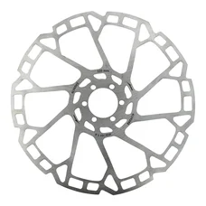 DISQUE DE FREIN ROUTE / VTT 6 TROUS ELVEDES 220 mm ARGENT -EPAISSEUR 1.8 mm