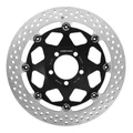 DISQUE DE FREIN ADAPTABLE KAWASAKI 600 ZX6R NINJA 1994>2002, 750 ZR-7 1999>2004, 900 GPZ R 1990>1996, 1000 Z1000 2003>2006  AV  (EXT 300mm - INT 62mm - 5 TROUS)  (DF5174EF)  -NEWFREN-