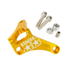 BUTEE BIELLETTE EMBRAYAGE 50 A BOITE STAGE 6 POUR MINARELLI 50 AM6/MBK 50 X-POWER/YAMAHA 50 TZR/PEUGEOT 50 XPS/RIEJU 50 RS1/APRILIA 50 RS ALU CNC OR