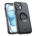 COQUE SMARTPHONE/TELEPHONE SP CONNECT XTREME POUR IPHONE 15 NOIR (ETANCHE, PROTECTION SABLE, BOUE, RESISTANCE AUX CHOCS) (COMPATIBLE AVEC TOUT LES SUPPORTS SP CONNECT SPC+)