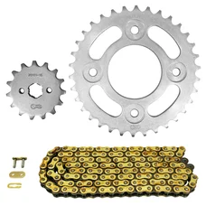 CHAIN AND SPROCKET KIT FOR HONDA 125 MSX 2013>2017, MSX ABS 2017>2020  420  15x34  (REAR SPROCKET Ø 58/90/8.5)  (OEM SPECIFICATIONS)  -AFAM-