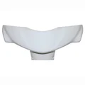 CARENAGE/COUVRE GUIDON SCOOT ADAPTABLE MBK 50 OVETTO 2008>2010 YAMAHA 50 NEOS 2008>2010 BLANC BRILLANT  -P2R-