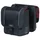 DOUBLE BAG FOR BICYCLE -REAR- BASIL SPORT DESIGN 32L BLACK 100% WATERPROOF (35x15x43 cm)