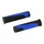 HAND GRIPS FOR MTB - NEWTON RUBBER BLACK/BLUE  Lg125mm (PAIR)
