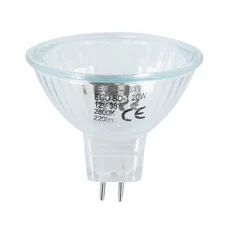 AMPOULE/LAMPE DICHROIQUE 12V 20W MR-16 DIAM 50 BLANC (PROJECTEUR MR16) (VENDU A L'UNITE)  -P2R-  **