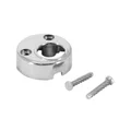 IGNITION LOCK COVER for SCOOT PIAGGIO 50 VESPA, 125 VESPA APE CHROME (Sold per unit - with rivets)  -P2R-