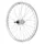 WHEEL FOR MTB/URBAN 20" REAR - FULL ALUMINIUM -DOUBLE WALLED- Solid spindle for freewheel 5/6/7 Speed. (sold with nuts 10X100)