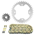 KIT CHAINE ADAPTABLE KYMCO 250 MAXXER 2007>2016  520  14X38  (DEMULTIPLICATION ORIGINE)  -AFAM-