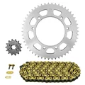 KIT CHAINE ADAPTABLE YAMAHA 125 XT R 2005>2011  428  14x50  (DIAM COURONNE 105/125/8.5)  (DEMULTIPLICATION ORIGINE)  -AFAM-