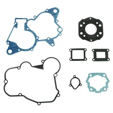 JOINT MOTEUR 50 A BOITE ADAPTABLE DERBI 50 SENDA 1994>2005, GPR 1997>2005/GILERA 50 SMT 2001>2005, RCR (MOTEUR DERBI EURO 2 - JOINT CULASSE METAL) (POCHETTE COMPLETE)  -P2R-
