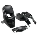 FAIRINGS/BODY PARTS FOR SCOOT  PIAGGIO 50 TYPHOON 1998>2009 - MATT BLACK (4 PARTS KIT)