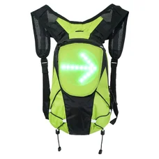 SAC A DOS AVEC SIGNALISATION INTEGREE 48 LEDS AVEC INDICATEUR DIRECTION ET TELECOMMANDE CINTRE SANS FIL (H12xL12cm)  - CAPACITE 5L - RECHARGEABLE USB
