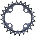 PLATEAU VTT 4BRA D.64 POUR SHIMANO SLX M660/ M670/ XT M780 TRIPLE 24DTS INTERIEUR ORIGINE 9/10V.