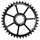 PLATEAU VTT DIRECT MOUNT POUR SRAM GX / XX1 / X01 TA ONE DM3 8H 38DTS 11/12V. NOIR (transmIssion BOOST DEPORT 3mm)
