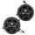ENGINE COVERS PROTECTION SET - FOR YAMAHA 700 MT-07 ALU CNC - BLACK  (PAIR)  -AVOC-