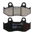 PLAQUETTE DE FREIN BREMBO POUR HONDA 110 NHX LEAD 2008>2009 AV, 125 SH 2002>2008 AV (SCOOTER CARBONE CERAMIQUE) -07038