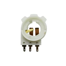BULB HOLDER - FOR HEADLAMP - "PIAGGIO GENUINE PART" GILERA 50 SMT, RCR/APRILIA 50 SX, RX  -00003710110-