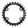 CHAINRING FOR GRAVEL BIKE- 4 Arms- Ø 80 - 28 Teeth DOUBLE Internal X80 TYPE SHIMANO GRX RX600-RX810 BLACK- TA 10/11  Speed