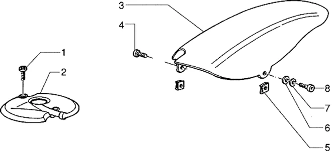 Garde boue av. et ar.