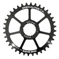 CHAINRING FOR MTB- "DIRECT MOUNT" 36 teeth TA ONE SH52 MATT BLACK ALUMINIUM- SHIMANO XTR M9100 / XT M8100 / SLX M7100/M900 - 10/11/12 Speed