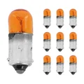LIGHT BULB 12V  4W STANDART T4W FOOT BA9S - ORANGE (TURN LIGHT) (SOLD PER 10)  -SELECTION P2R-