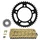 KIT CHAINE ADAPTABLE HONDA 650 CB R 2019>2021  525  15x42  (DIAM COURONNE 112/138/12.25)  (DEMULTIPLICATION ORIGINE)  -AFAM-