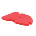 AIR FILTER FOAM FOR MAXISCOOTER PIAGGIO 125 MP3, VESPA GTS, X8, X-EVO, 250 MP3, VESPA GTS, X8, X-EVO, 300 VESPA GTS -ARTEIN