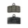 FRONT BRAKE PADS - AJP "PIAGGIO GENUINE PART" APRILIA 50-125 RS 2011>2013  -866687-