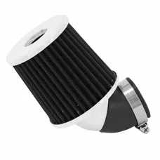 FILTRE A AIR REPLAY TYPE KN MANCHON REGLABLE BLANC/NOIR DIAM 35/28