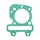 JOINT EMBASE DE CYLINDRE 0,6MM ORIGINE PIAGGIO COMMUN A LA GAMME  SCOOTER 50 4T -1A010572-