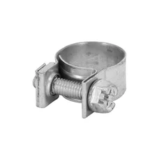 STEEL THREAD CLAMP FOR FUEL HOSE Ø 12-14 mm Wd 9mm   -SELECTION P2R-