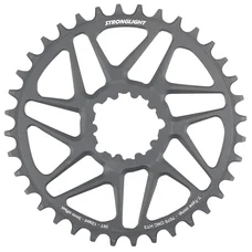 PLATEAU VTT DIRECT MOUNT POUR SRAM X01-XX1 STRONGLIGHT MONO ALU NOIR 36DTS - EPAISSEUR 3mm 12V.