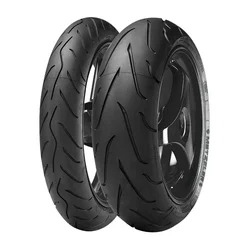 PACK/TRAIN DE PNEU MOTO AVANT + ARRIERE METZELER SPORTEC M3 RADIAL 120/70-17  FRONT TL 58W + 160/60-17 REAR TL 69W  (VENDU PAR 2)
