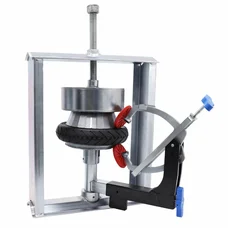OUTIL / MACHINE DEMONTE PNEU TROTTINETTE MANUEL FIXATION SUR ETAU (6.5 à 12 ''PNEU TUBELESS /8,5'' PNEU PLEIN)  (A L'UNITE)  -SELECTION P2R-