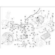 01_Tuyaux de frein avant - Maître-cylindre de frein